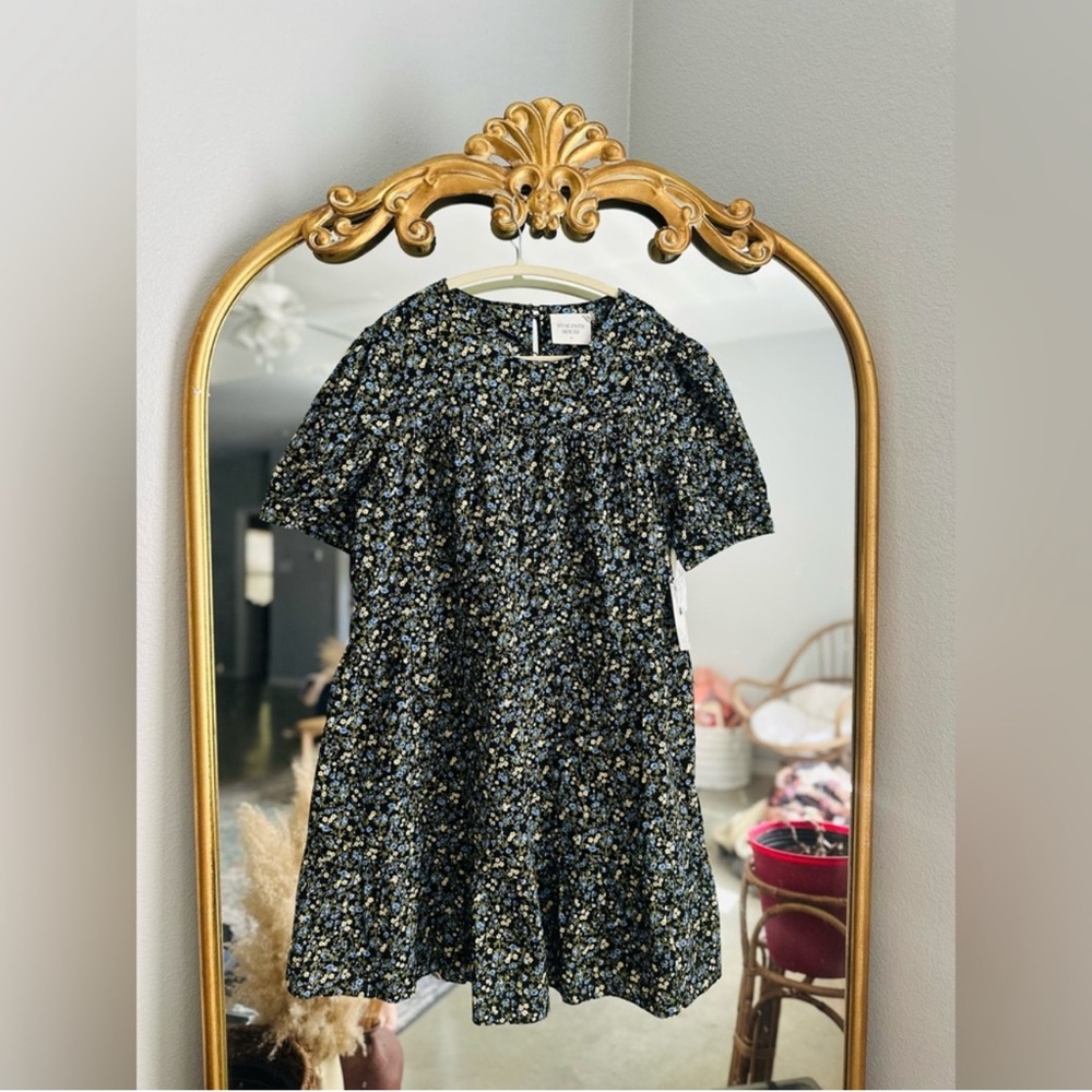 Tuckernuck Hyacinth House black floral dress NWT medium
